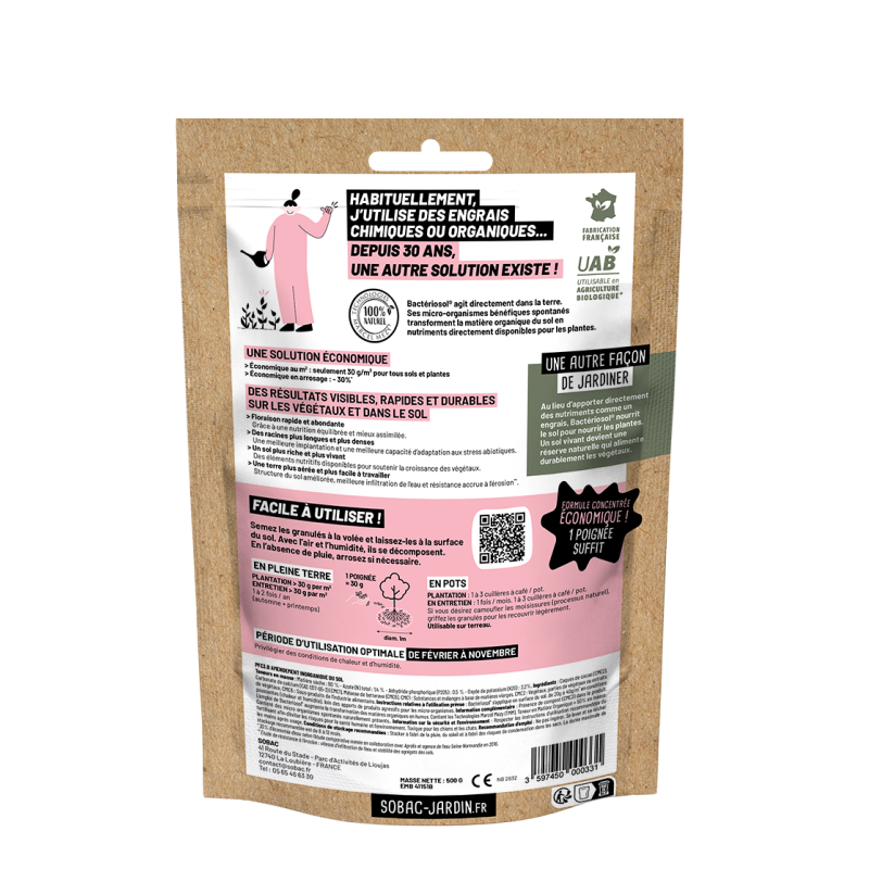Engrais naturel rosiers – BACTÉRIOSOL pour une floraison éclatante