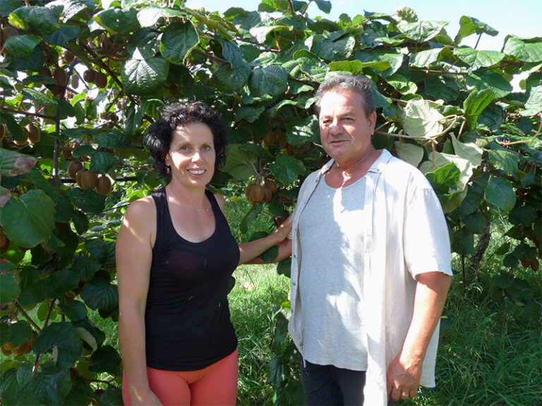 “La qualité du fruit et sa conservation sont exceptionnelles” -Myriam et Philippe